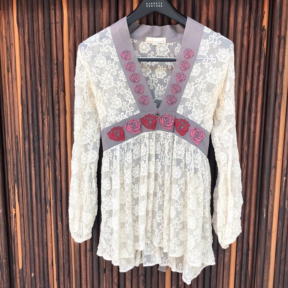 Odd Molly Lace Tunic Top